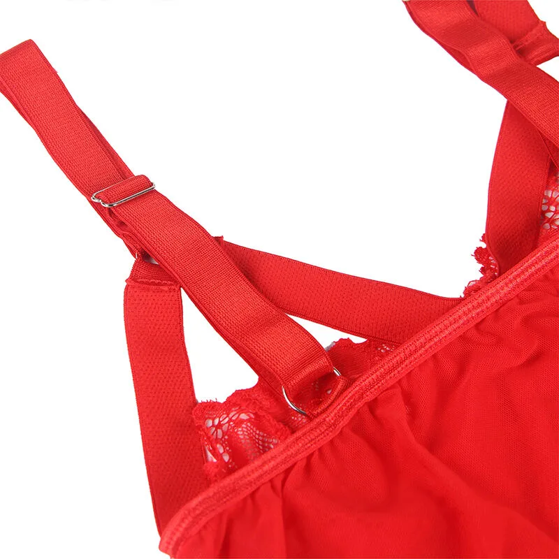 SUBBLIME - TEDDY COM ALA LIGA DETALHE PEITO VERMELHO