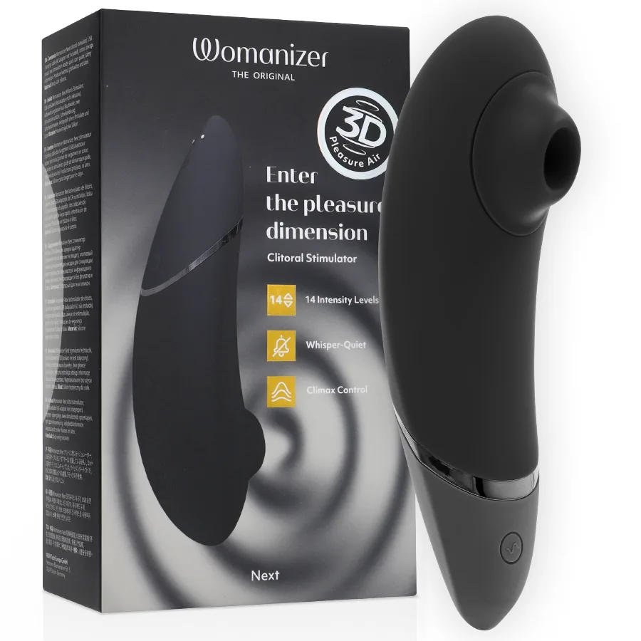 Womanizer - Next Clitorial Stimulator Black