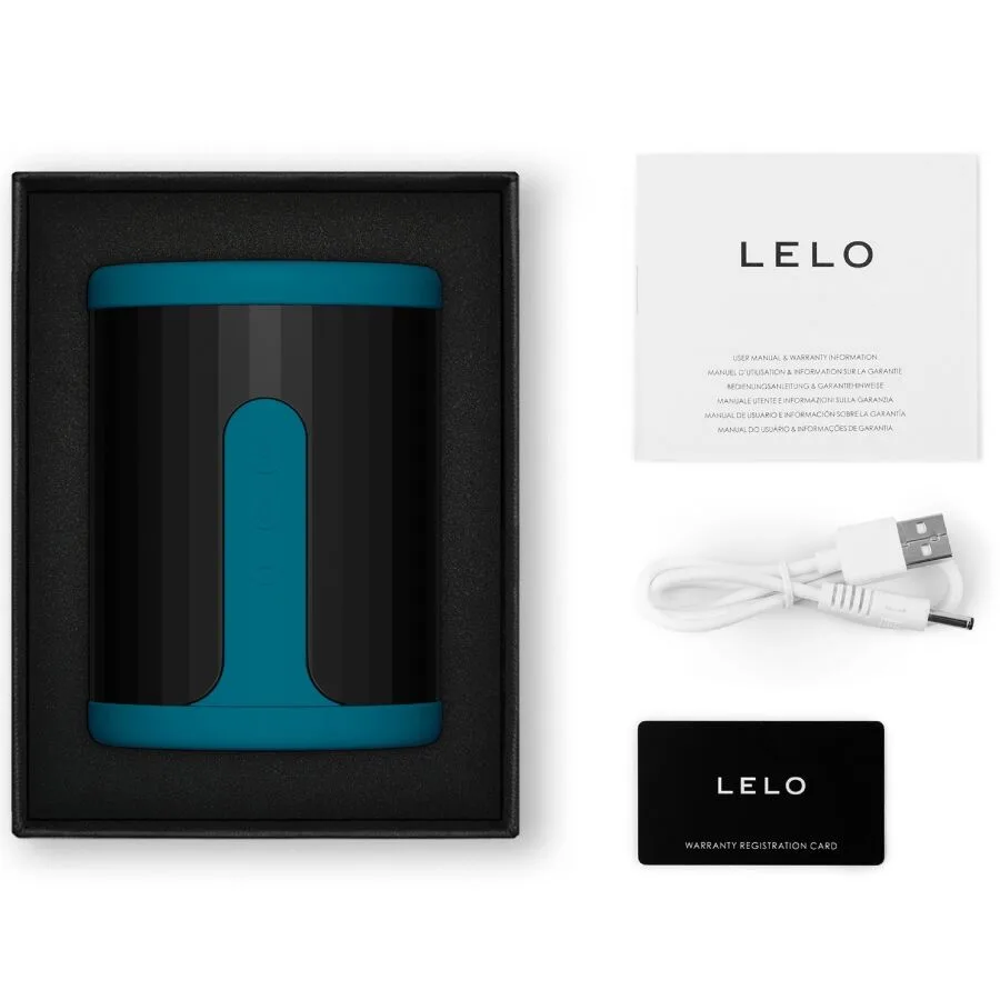 LELO - F2S™ TEAL MASTURBADOR MASCULINO