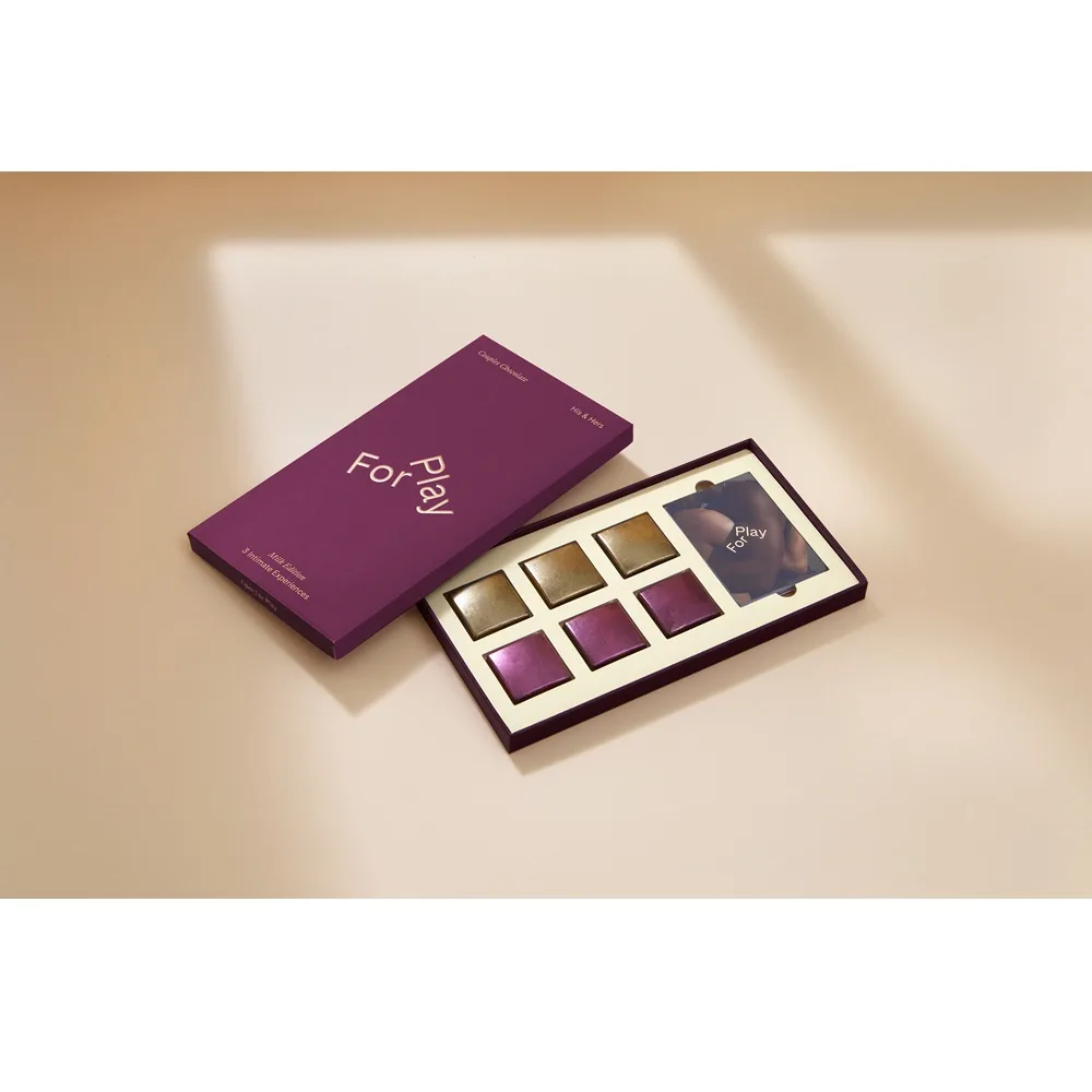 For Play Chocolate para Casais His and Hers (Leite)