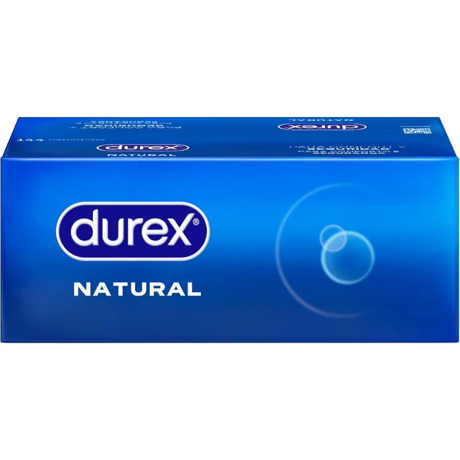 DUREX - NATURAL CONDOMS 144 UNITS