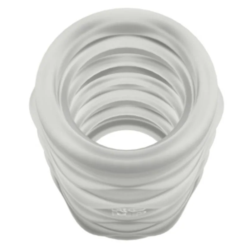 ROMP - MOSH MASTURBADOR MASCULINO TRANSPARENTE COM BAINHA REVERSÍVEL DE 6 CM