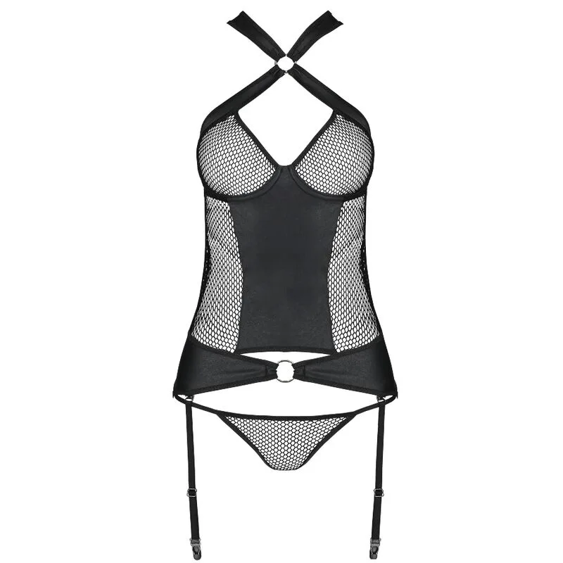 PASSION - CORSET DE COURO ECOLÓGICO AMANDA