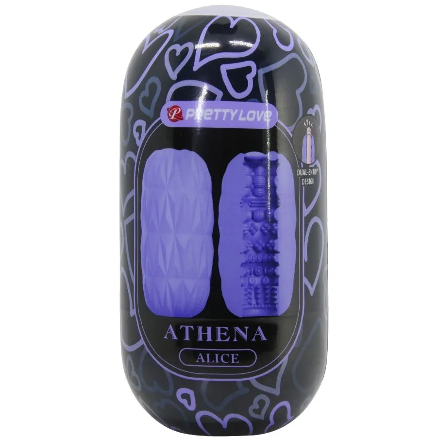 PRETTY LOVE - MASTURBADOR MASCULINO ATHENA ALICE ROXO