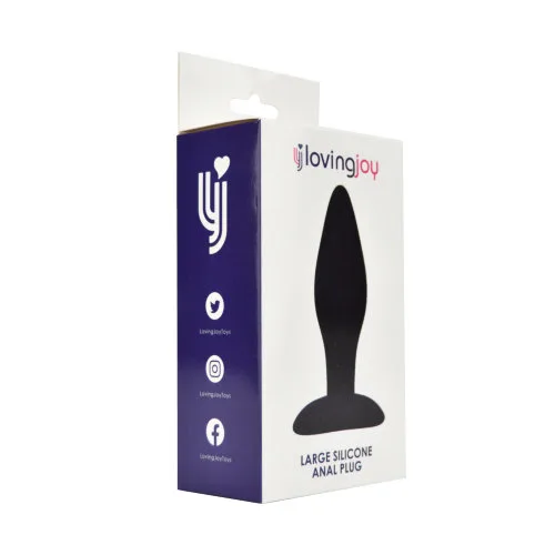 Loving Joy Plug Anal de Silicone Grande