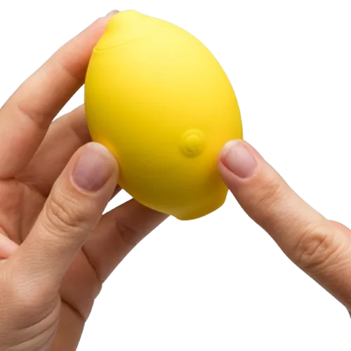 Romp - Lemon Crush Pleasure Air Clitoral Stimulator Yellow