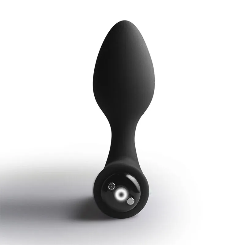 ROCKS-OFF - NOVA SOLARIS RECHARGEABLE SLIM & POWERFUL ANAL PLUG 16 FUNCTION BLACK