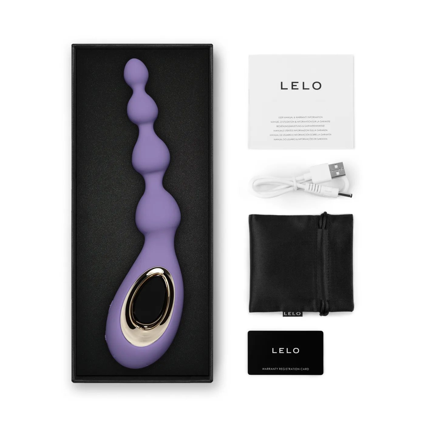 LELO Soraya Bolas Anais Violet Dusk