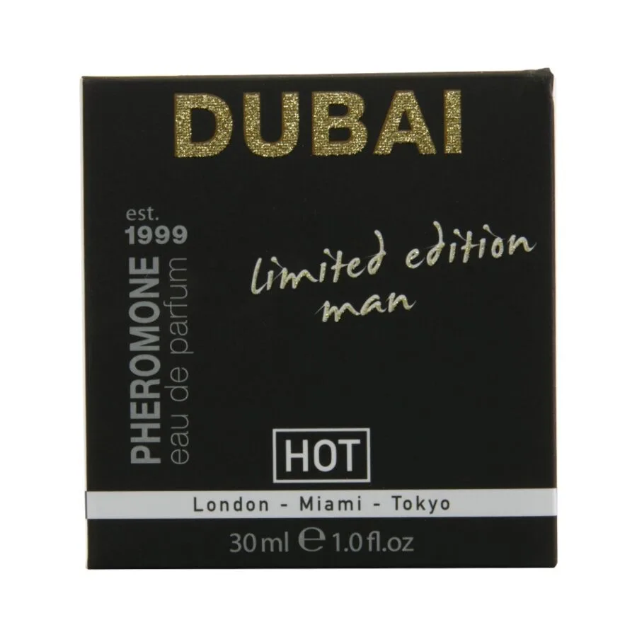 HOT - PERFUME DE FEROMÔNIOS DUBAI EDIÇÃO LIMITADA MASCULINO 30 ML