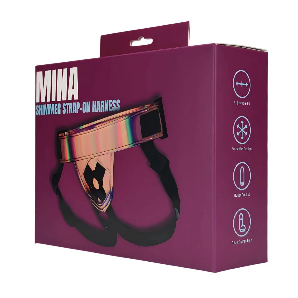 Mina Shimmer Arnês Strap-On