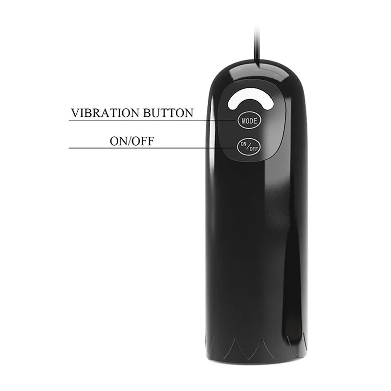 Pretty Love - Rotating Nipple Suction Stimulator Black