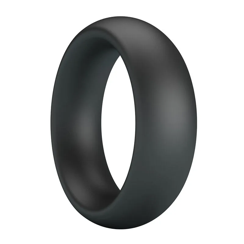 Crazy Bull - Elio Silicone Cock Ring Black