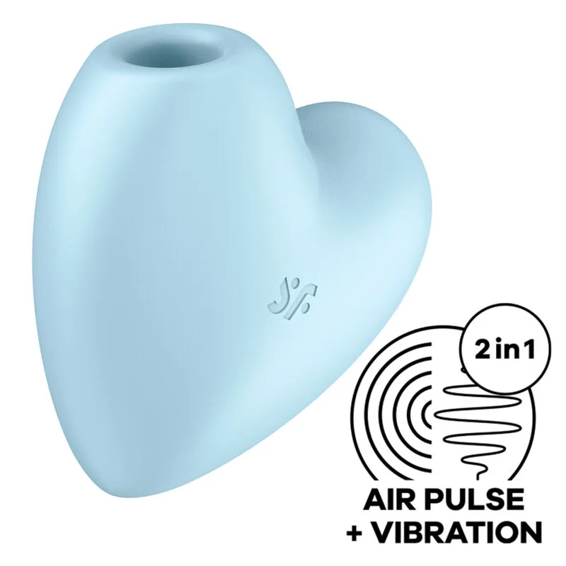 Satisfyer - Cutie Heart Estimulador de Pulso e Vibrador de Ar