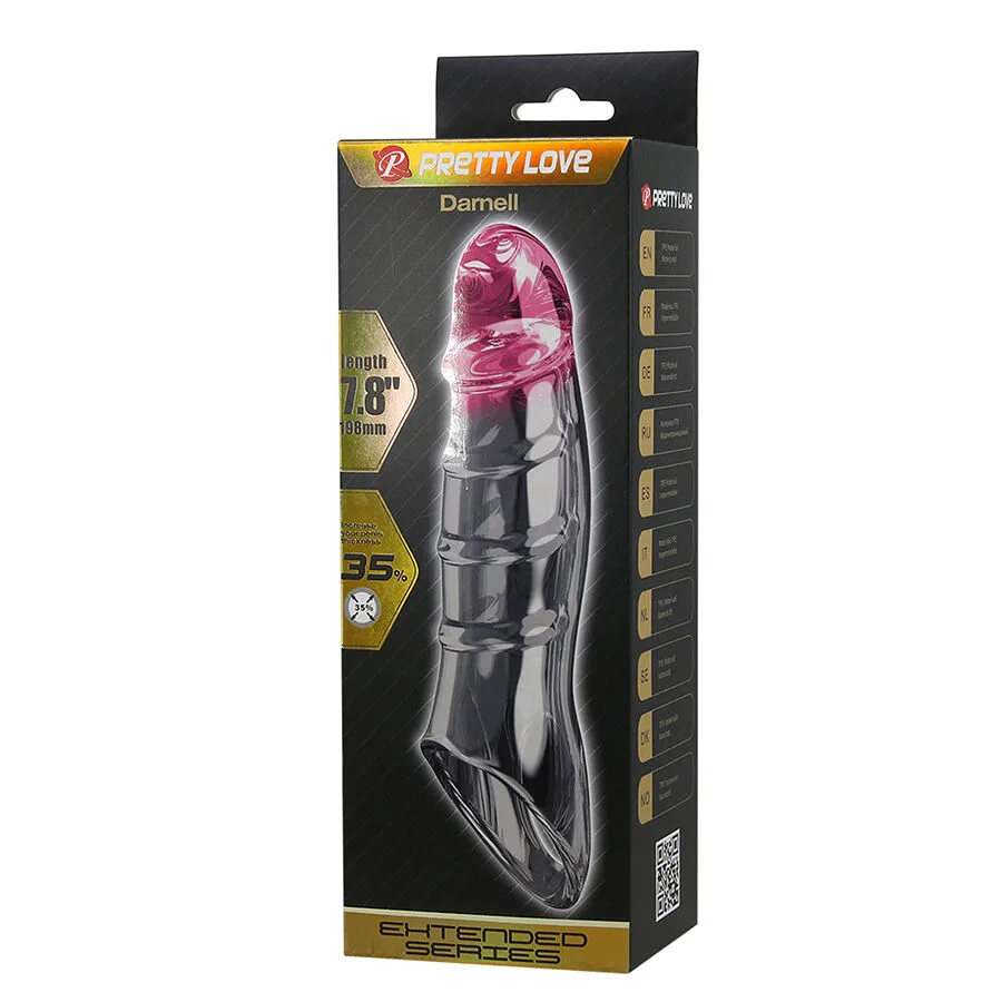 PRETTY LOVE - DARNELL TRANSPARENT EFFECT PENIS COVER