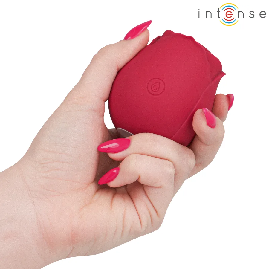 Intense - Camellia Clitoral Suction Rose By Waves Bordeaux