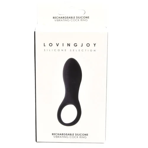 Loving Joy Anel Peniano Vibratório de Silicone Recarregável