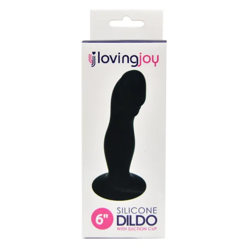 Loving Joy Dildo de Silicone 6 Polegadas com Ventosa
