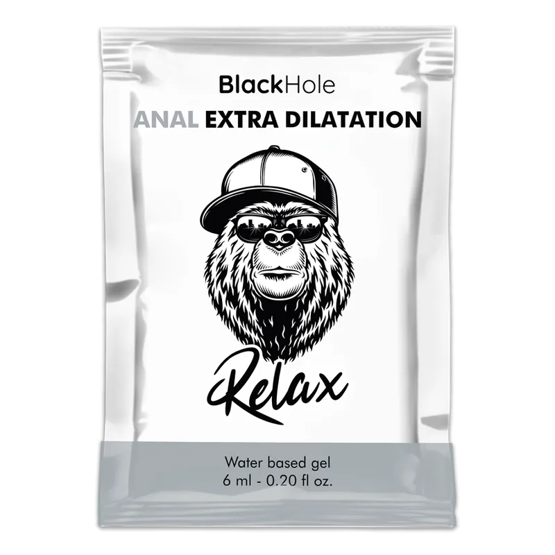 BLACK HOLE - GEL À BASE DE ÁGUA EXTRA DILATAÇÃO 6 ML DOSE ÚNICA