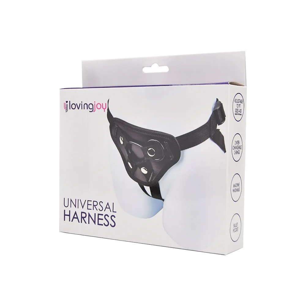 Loving Joy Arnês Universal Preto