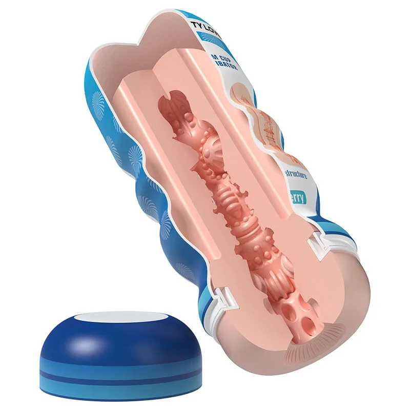 Pretty Love - Sherry Vagina Masturbator with Suction Cup and Internal Textures