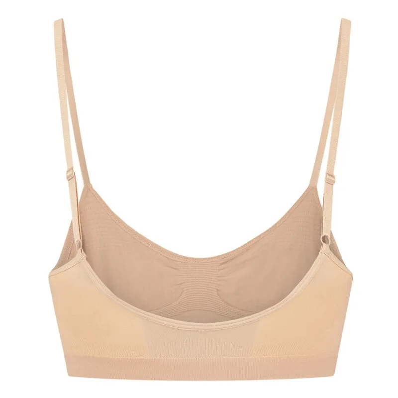 BYE-BRA - MEDIUM CONTROL BRA SEAMLESS BEIGE SIZE