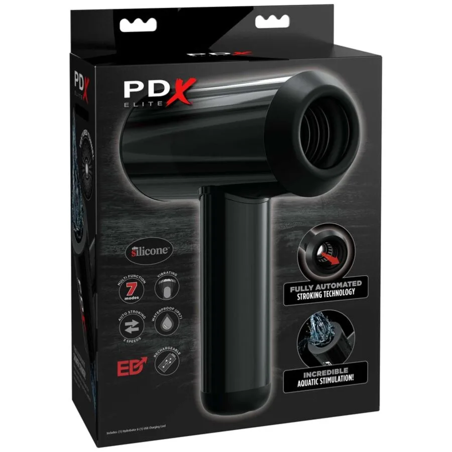PDX ELITE - MASTURBADOR AUTOMÁTICO DUPLO AQUÁTICO