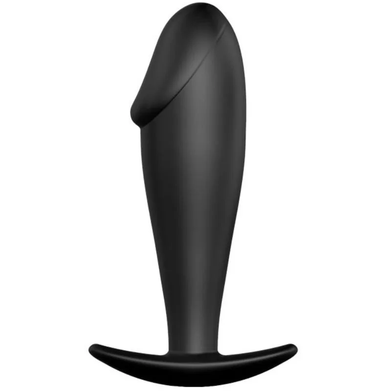 Pretty Love - Plug Anal Forma de Pénis de Silicone Preto