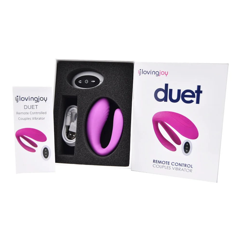 Loving Joy Duet Vibrador para Casais com Controlo Remoto
