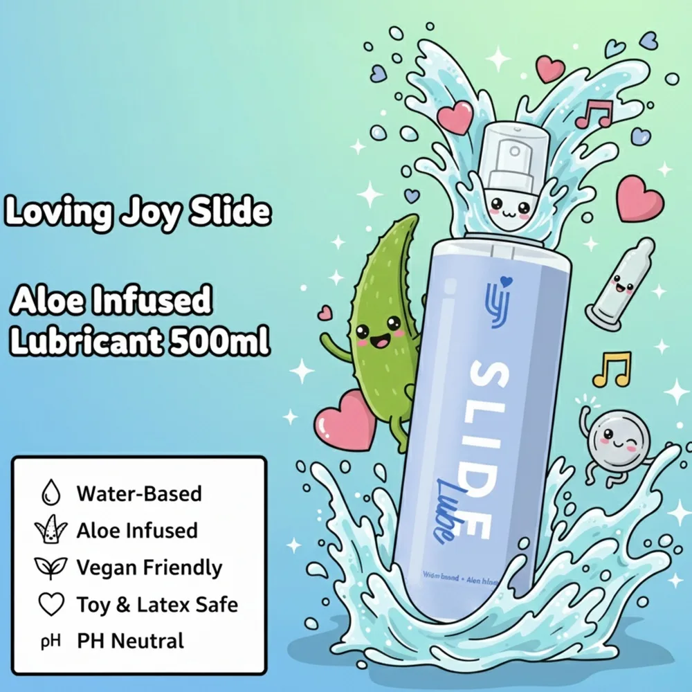 Loving Joy Slide Lubrificante à Base de Água 500ml