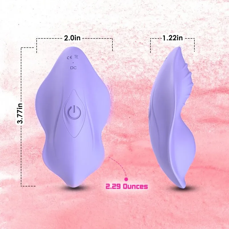 Armony - Whisper Wearable Calças Vibrador de Controle Remoto Roxo