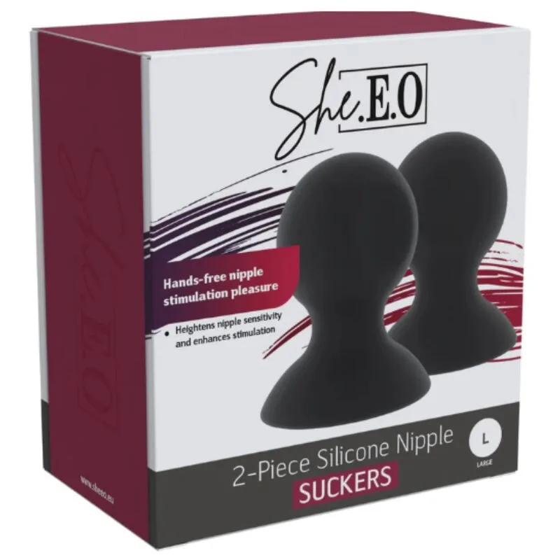 She.e.o - Ventosas de Silicone para Mamilos