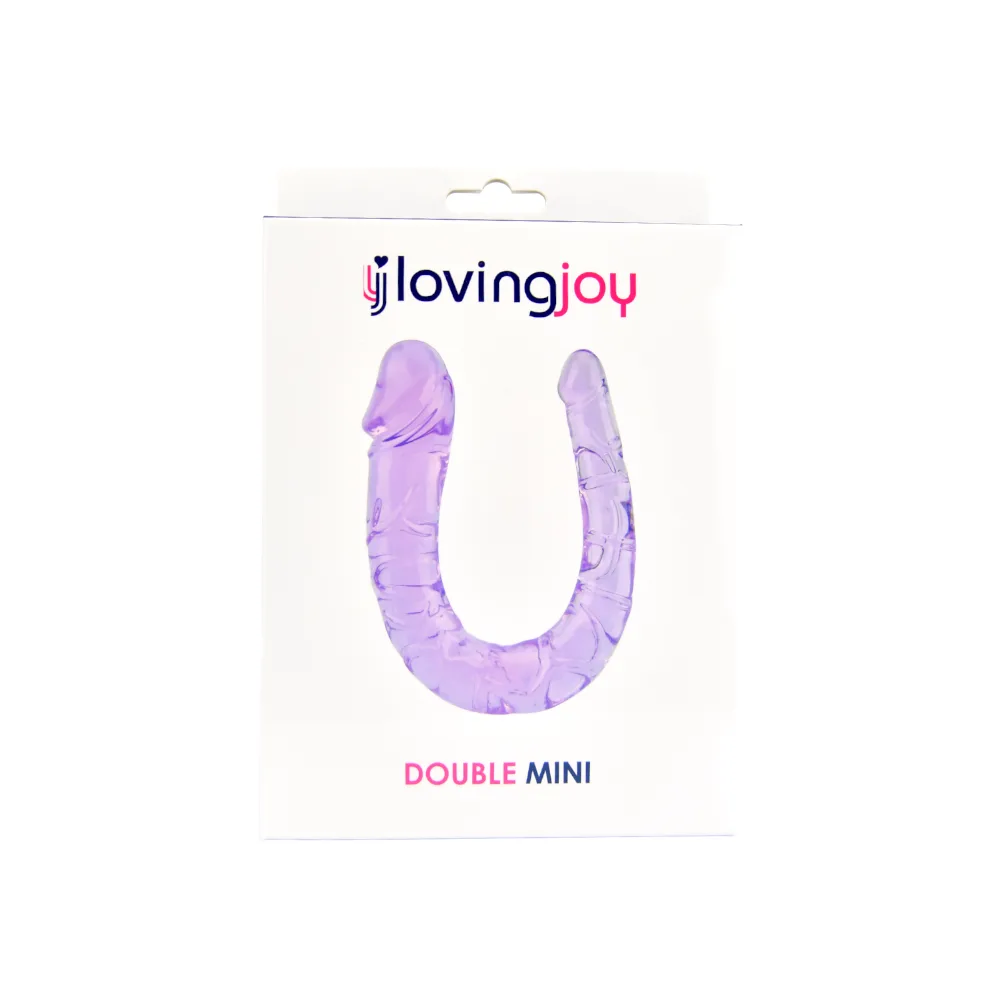 Loving Joy Double Mini Dildo Purple