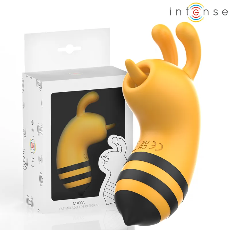 INTENSE - ESTIMULADOR MAYA COM LÍNGUA ROTATIVA 360º