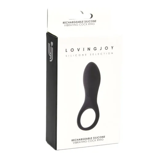 Loving Joy Anel Peniano Vibratório de Silicone Recarregável