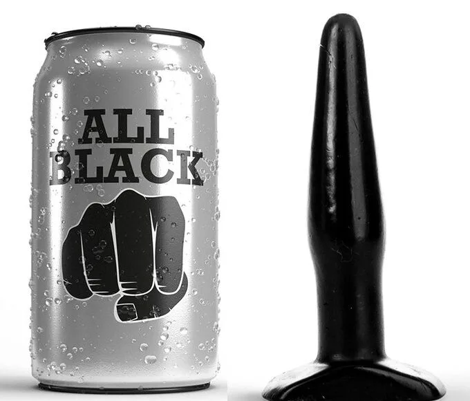All Preto - Plug Preto 11 cm