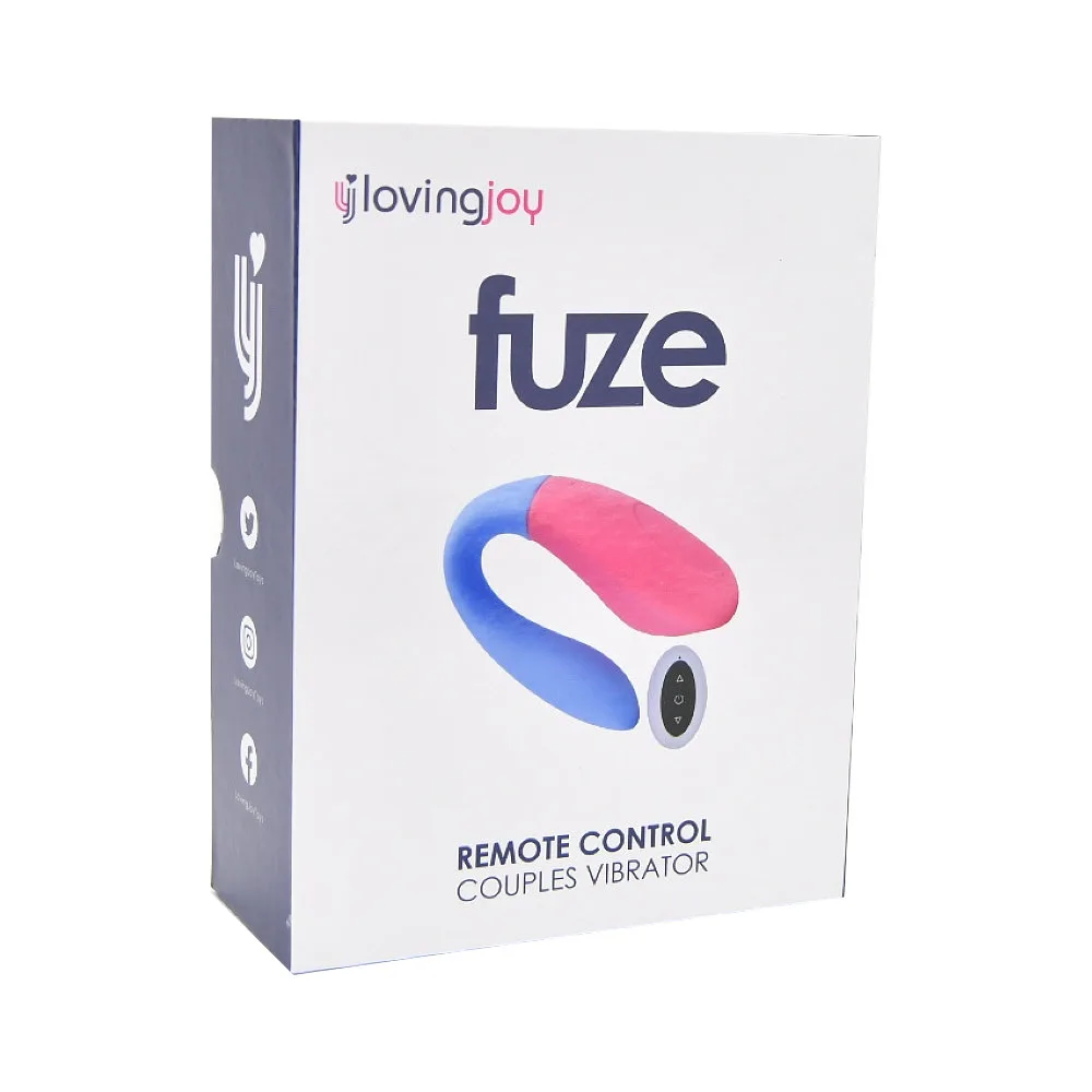 Loving Joy Fuze Vibrador para Casais com Controlo Remoto