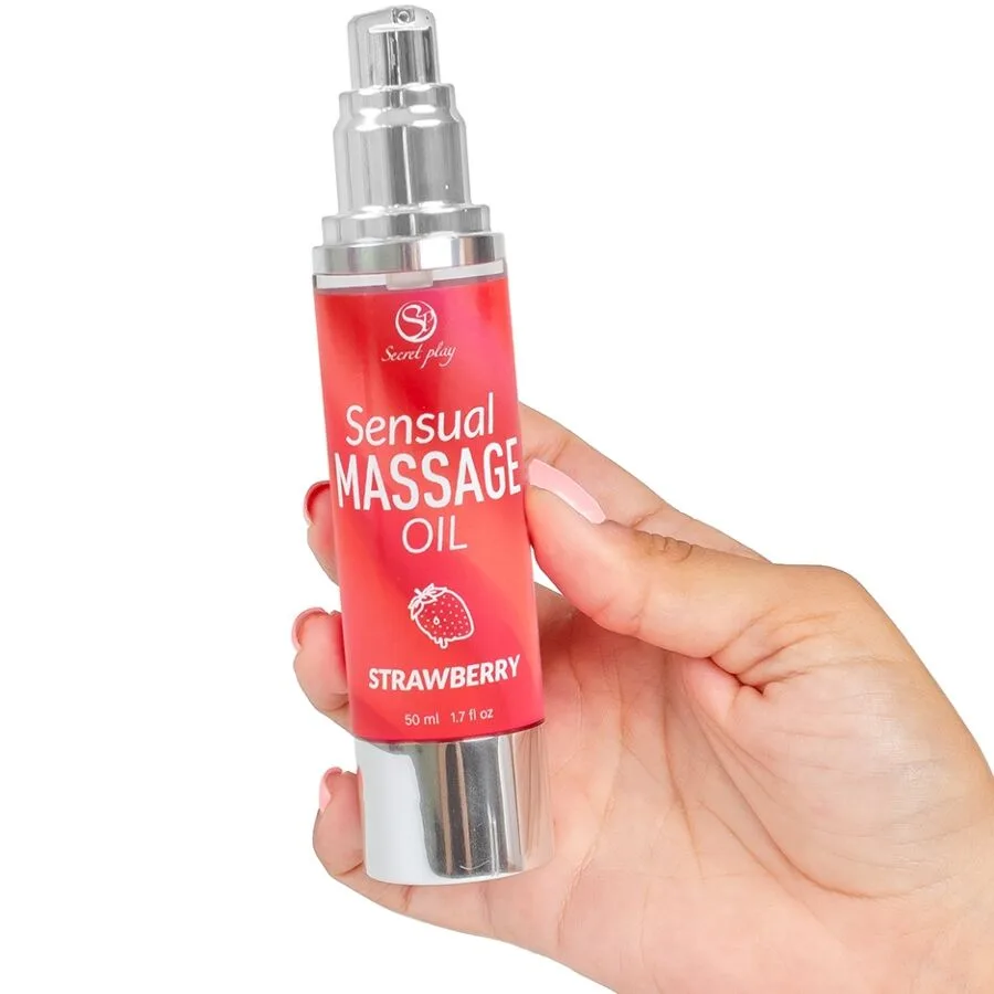 SECRETPLAY - STRAWBERRY MASSAGE OIL