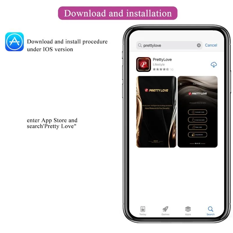 PRETTY LOVE - JAYLEEN VIBRADOR APP CONTROLE REMOTO ROXO