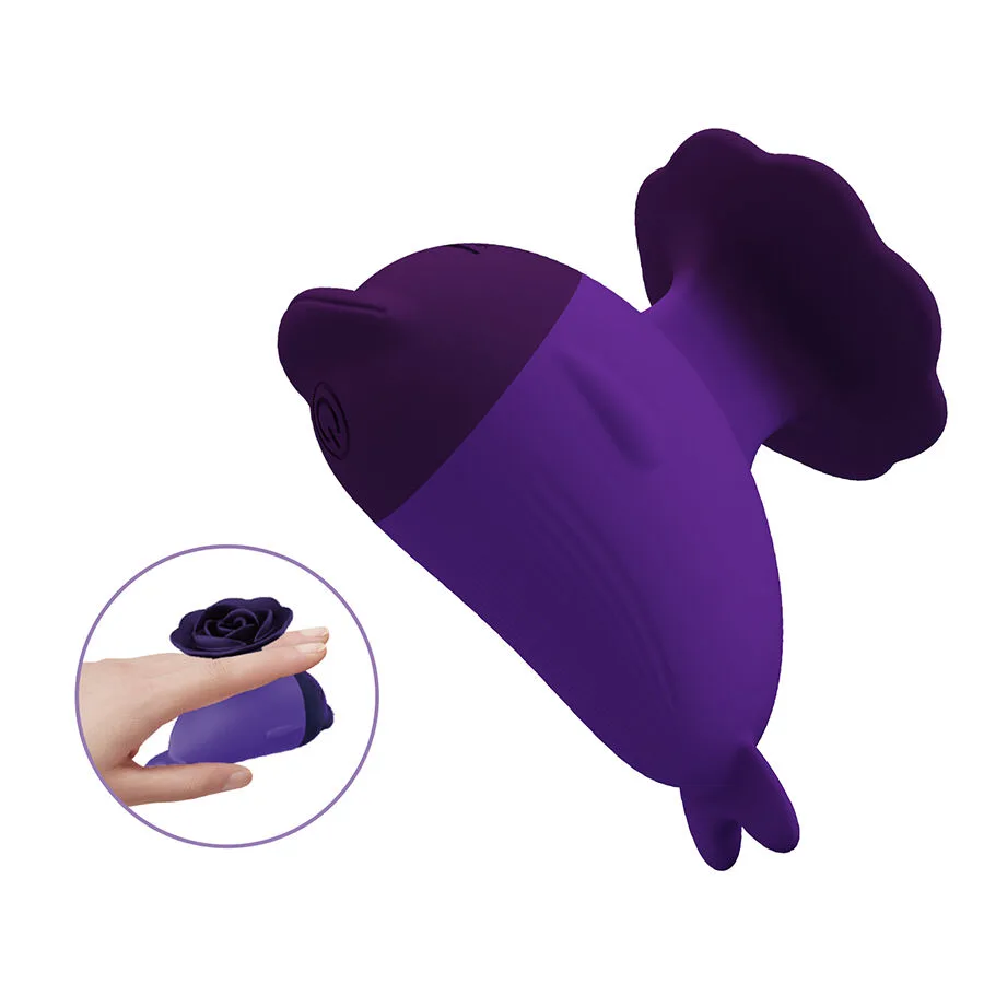 PRETTY LOVE - DOLPHIN MINI VIBRADOR COM CLIP