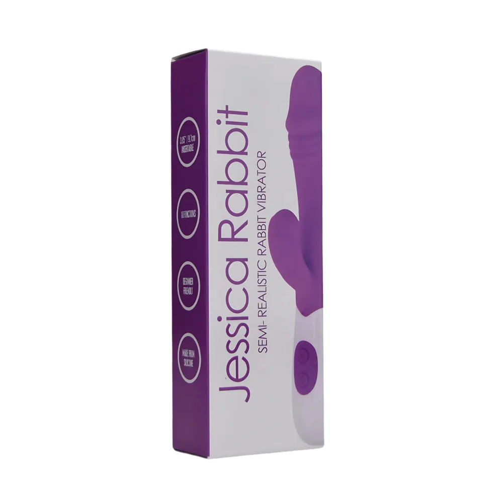 Jessica Rabbit Vibrador Rabbit Semi-Realista