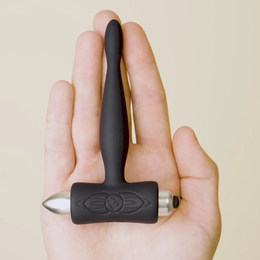 ROCKS- OFF - PETITE SENSATIONS TEAZER ANAL PLUG VIBRATOR BLACK