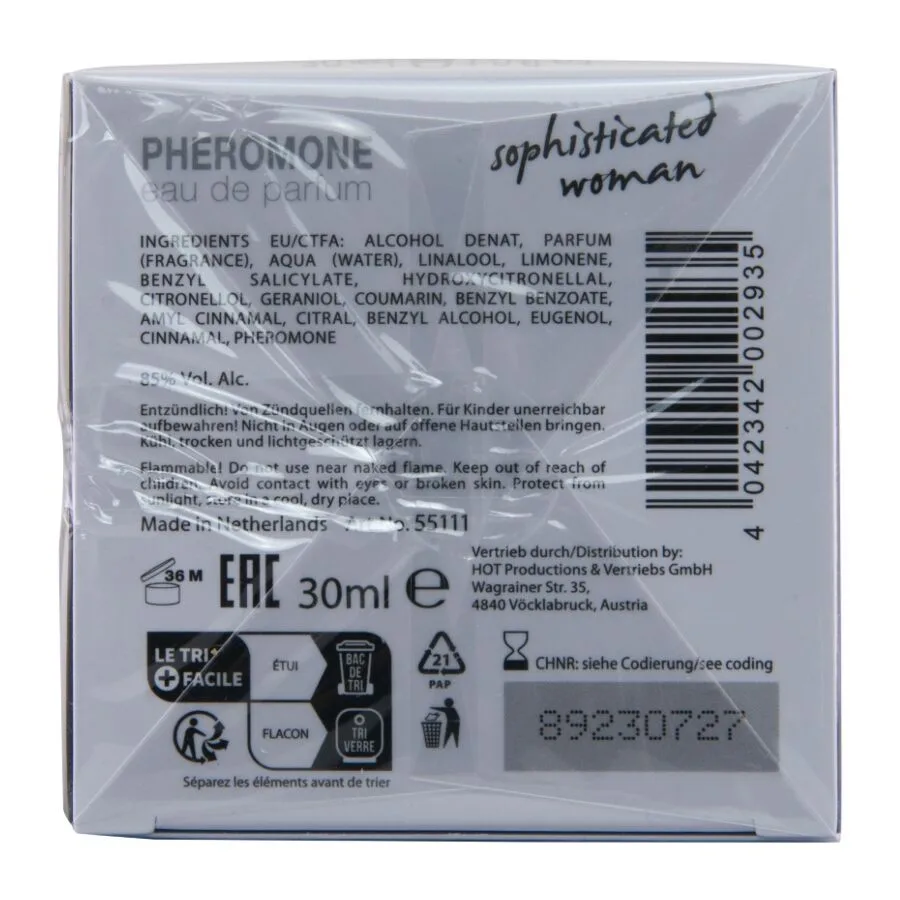 HOT - PERFUME DE FEROMÔNIOS LONDON MULHER SOFISTICADA 30 ML
