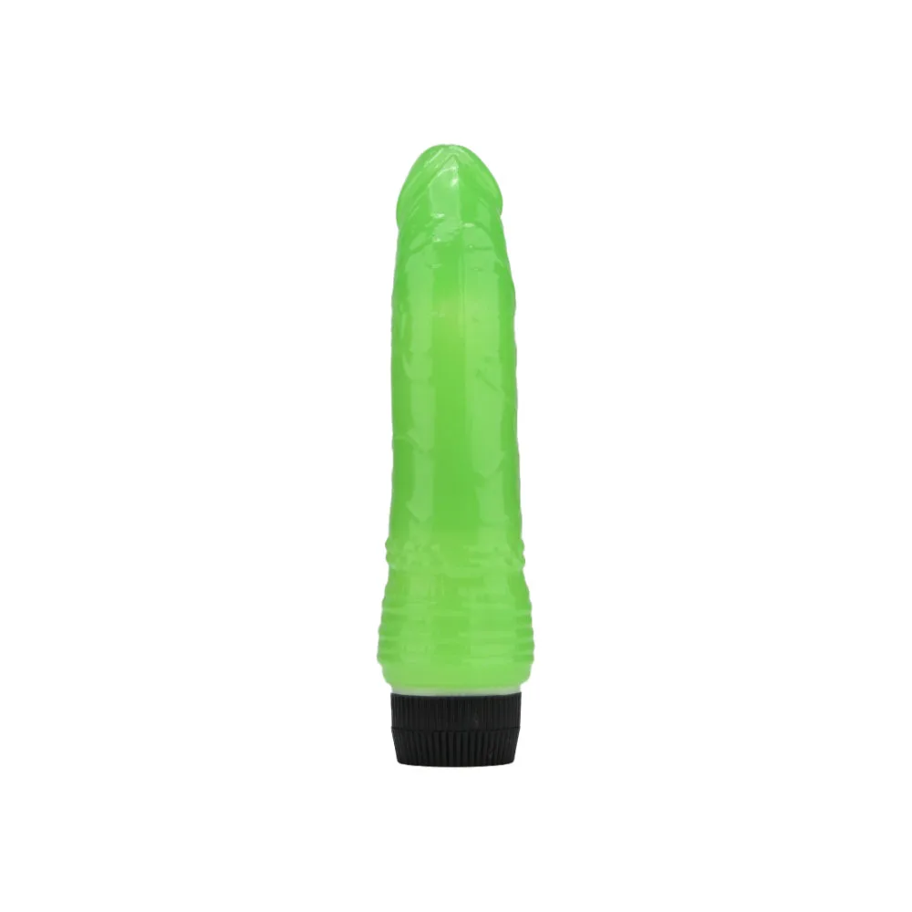 Loving Joy Vibrador Realista 7 Polegadas Brilha no Escuro