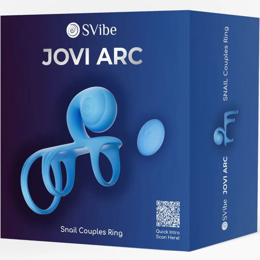 SNAIL VIBE - JOVI ARC COUPLE RING REMOTE CONTROL BLUE