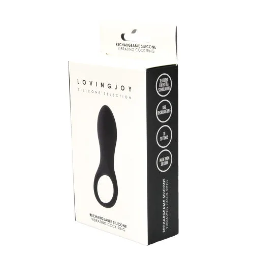 Loving Joy Anel Peniano Vibratório de Silicone Recarregável