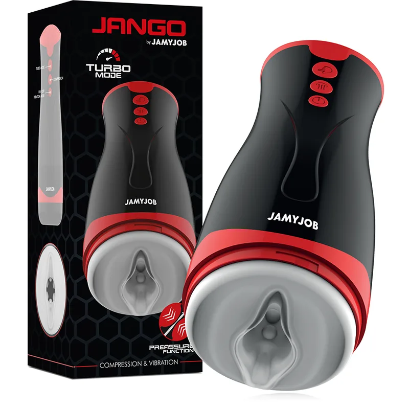 Jamyjob - Masturbador de Compresso e Vibrao Jango