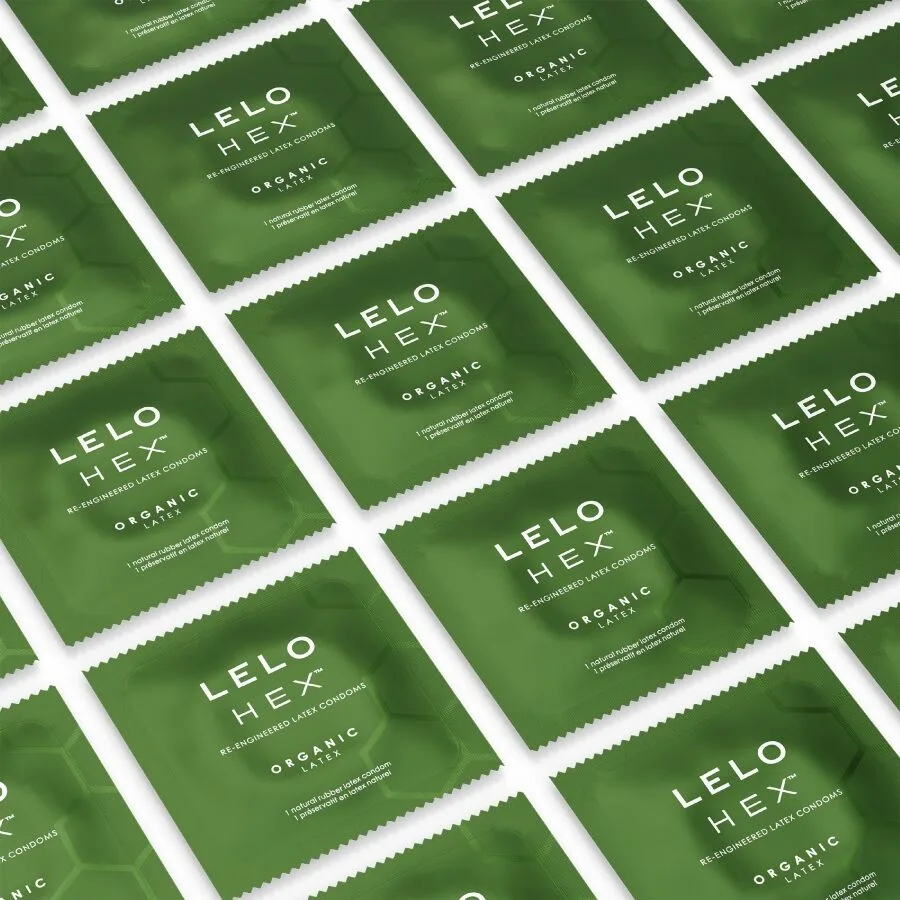 LELO - HEX ORGANIC CONDOM BOX 12 UNITS