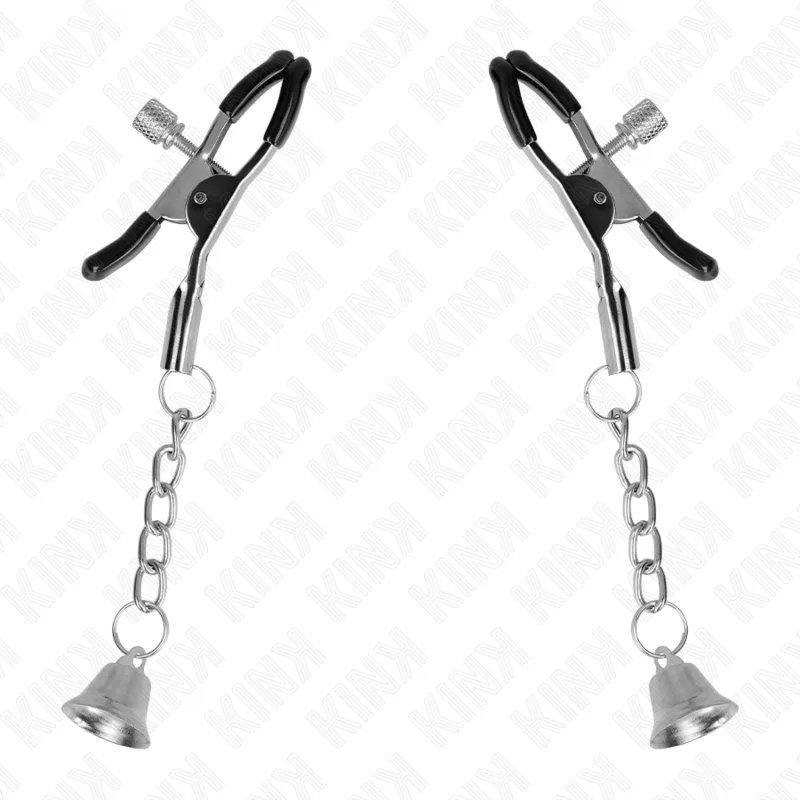 KINK - PINÇAS PINGENTE SINO PRATA 6 CM