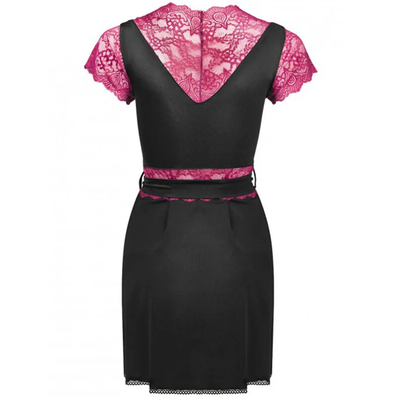 LIVCO CORSETTI FASHION - KUMIKO LC 90428 VESTIDO + CALCINHA PRETA