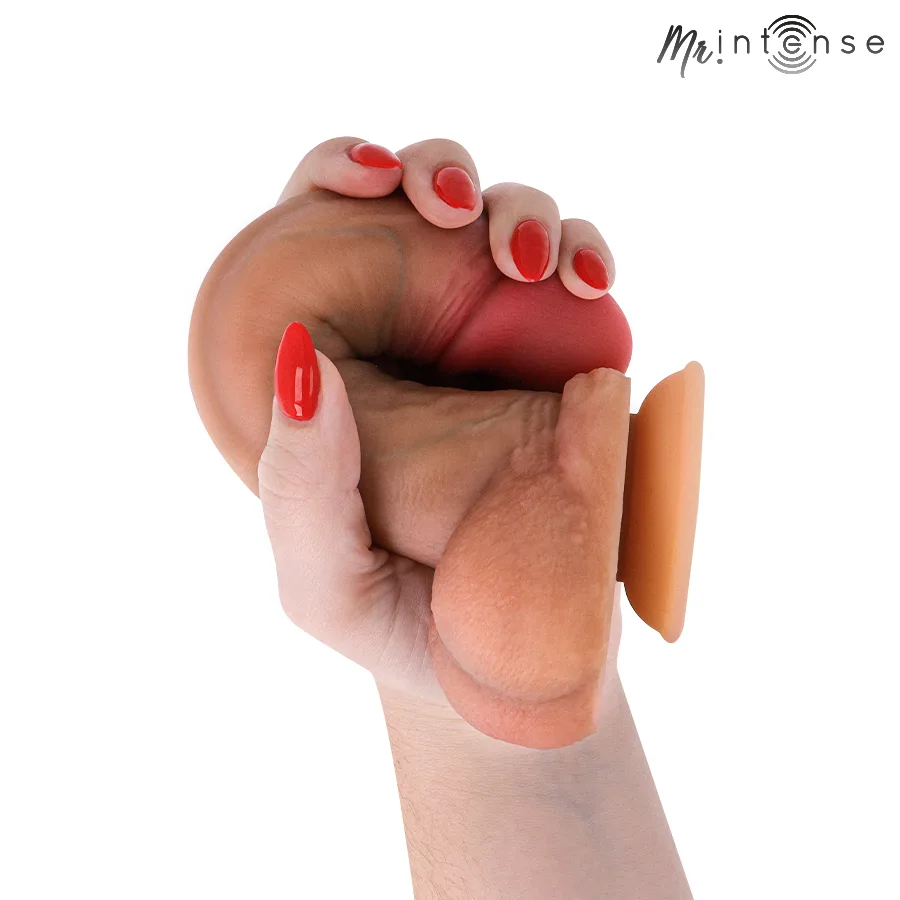 Mr Intense - Gary M Ultra-Realistic Silicone Cock with Testicles 20 cm -Ø- 4.2 cm